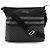 Borsa a tracolla Gucci Diamante Nylon e pelle Nero Grigio