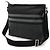Borsa a tracolla Gucci Diamante Nylon e pelle Nero Grigio - vista 2