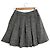 Falda de tweed Moschino Castaño - vista 2