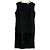 Autre Marque VELOUR STOFF KLEID ESTNATION Schwarz