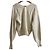 Autre Marque FRAY I.D FWNT234045 Wollstrickjacke Beige Roh - Ansicht 2