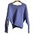 Autre Marque TOMORROWLAND Woll-Kaschmir 2way Pullover Strick Blau