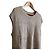 Autre Marque JUSGLITTY 24AW Lamé Velours French Pullover Strickoberteil Beige - Ansicht 2