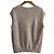 Autre Marque JUSGLITTY 24AW Lamé Velours French Pullover Strickoberteil Beige - Ansicht 3