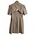 Autre Marque Snidel Mini-Kleid mit Ärmelschlitz und offenem Dekolleté Beige - Ansicht 3