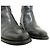 Autre Marque SAYA Lederlange Stiefel Schwarz - Ansicht 6