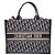 Dior Tote Book Christian Oblique Medium Multicolore