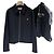 Céline Triomphe Wool-Twill Bomber Jacket Black