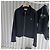 Céline Triomphe Wool-Twill Bomber Jacket Black - view 6