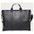 Louis Vuitton Borsa Weekend Tote a tracolla Eclipse Monogram Nero - vista 5