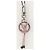 Louis Vuitton Portachiavi con Charm in Pelle Berry Rosa LV - vista 2