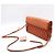 Miu Miu Clutch crossbody in nappa trapuntata arancione e rosa - vista 2