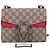 Gucci Borsa a tracolla Dionysus Small con catena rossa Rosso