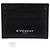 Givenchy Logo Black Unisex Card Wallet