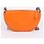 Burberry Mini borsa a catena Olympia in pelle arancione - vista 6