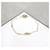 Dior Bracciale Diamond Twisted Rosedebang Argento  - vista 3