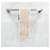 Fendi New Mink Cashmere Wool Scarf Silvery  - view 2