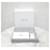 Dior Sciarpa in cashmere Oblique Alps Argento - vista 7