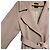 Autre Marque UNITED TOKYO Big Collar Long Coat Beige - vista 3