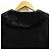 Autre Marque Abrigo de punto Super Beauty Eco Fur 2way Negro - vista 11