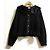 Autre Marque Abrigo de punto Super Beauty Eco Fur 2way Negro - vista 4