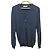 Jil Sander Wollstrickjacke Blau Marineblau