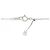 Autre Marque Collana di Diamanti PT900 PT850 Argento - vista 5