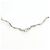 Autre Marque Collana in oro bianco Au750, perla nera e diamante Argento - vista 5