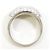 Autre Marque PT900 Platin Diamantring Silber - Ansicht 3