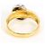Autre Marque Anello con Diamante Pt850 K18YG D'oro - vista 4