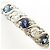 Autre Marque PT900 Platin-Alexandrit-Diamantring Silber - Ansicht 2