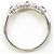 Autre Marque PT900 Platin-Alexandrit-Diamantring Silber - Ansicht 4