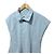Autre Marque Chemise sans manches en laine d'été HARUNOBUMURATA LIMA Bleu - vue 3