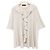 Autre Marque Camicetta in maglia di lana 18G Drawer Beige