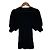 Autre Marque Top de punto CELFORD con mangas voluminosas Negro