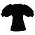 Autre Marque Top de punto CELFORD con mangas voluminosas Negro - vista 3