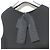 Autre Marque FOXEY Robe en maille à ourlet à volants et deux froufrous Noir - vue 4