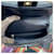 Chanel Mini borsa con patta e manico nera e oro Nero - vista 13