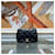 Chanel Mini borsa con patta e manico nera e oro Nero - vista 3