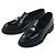 Jimmy Choo Mocassini da donna ADDIE PEARL PAT BLACK Nero
