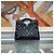 Chanel Borsa New Mini Chip Crossbody Black Gold Nero - vista 3