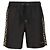 Versace Pantaloncini da bagno in jacquard Nero