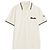 Moncler Besticktes Baumwoll-Poloshirt Weiß