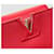 Louis Vuitton Borsa Capucines MM Rosso - vista 9