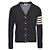Thom Browne Klassischer Cardigan aus feiner Merinowolle