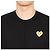 Comme Des Garcons Kurzärmeliges T-Shirt mit goldenem Logo AX Orange - Ansicht 7