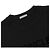 Moncler Baumwoll-T-Shirt mit Flock-Logo Schwarz - Ansicht 4