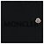 Moncler Baumwoll-T-Shirt mit Flock-Logo Schwarz - Ansicht 6
