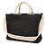 Marni Piccola borsa tote in rafia nera Nero - vista 7