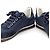 Louis Vuitton Sneakers basse in mix di camoscio blu navy - vista 6